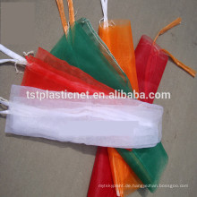 100% New HDPE Monofilament Netz Mesh Obst Verpackung Taschen